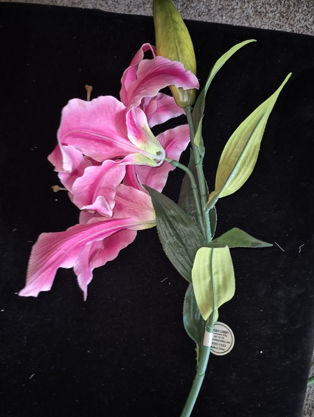 Faux Lily And Babys Breath